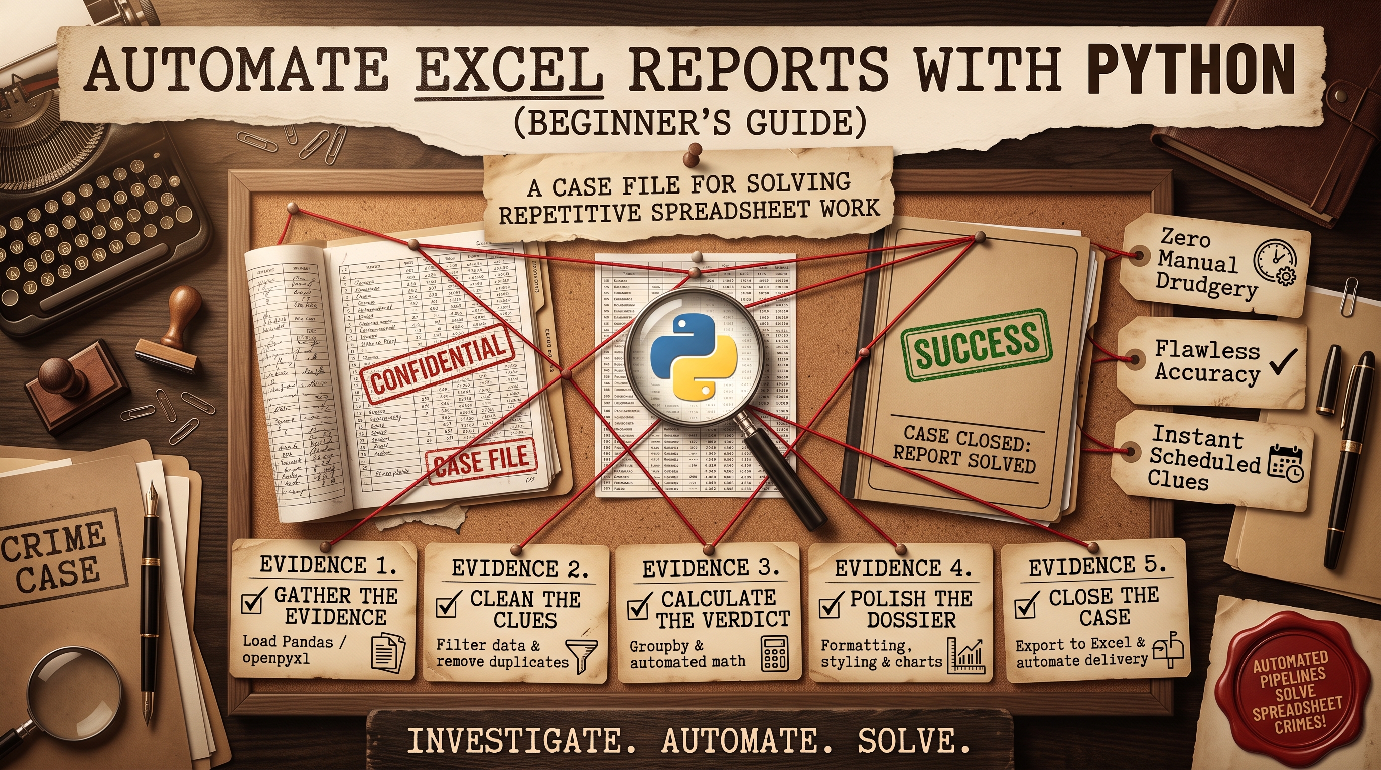 Automate Excel Reports with Python (Beginner's Guide)