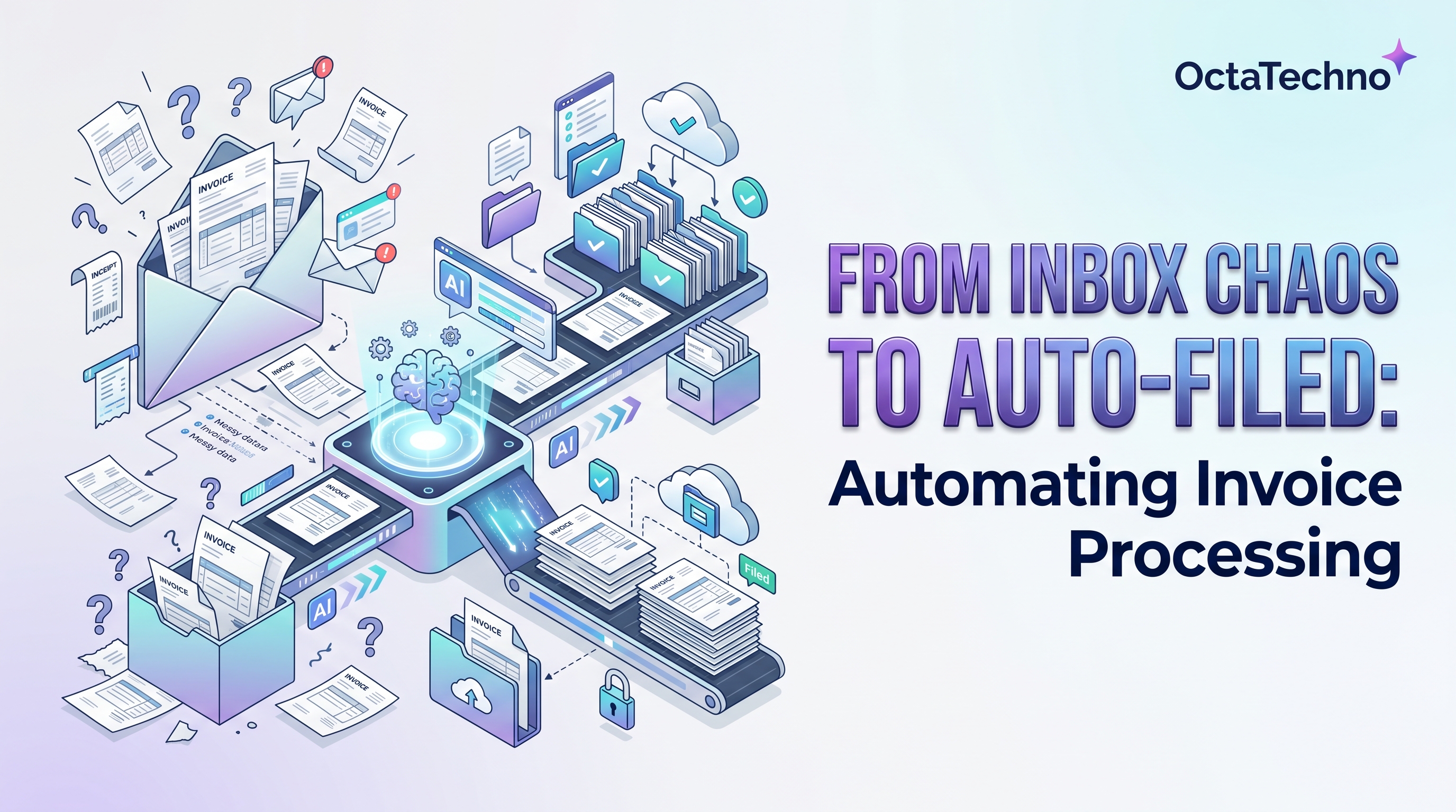 From Inbox Chaos to Auto-Filed: Automating Invoice Processing