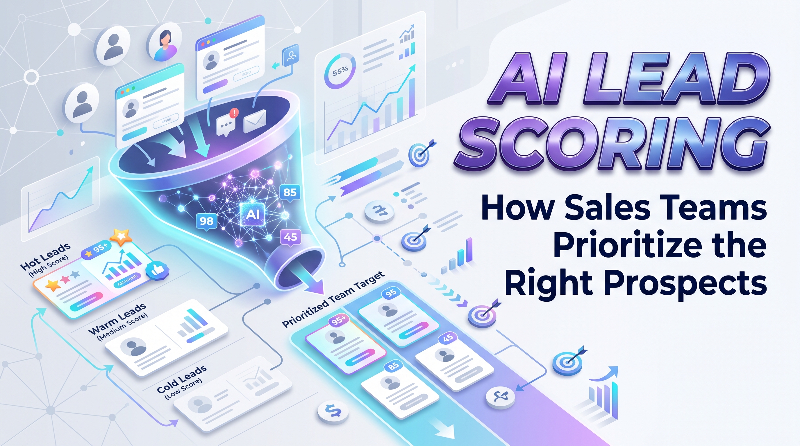 AI Lead Scoring: How Sales Teams Prioritize the Right Prospects