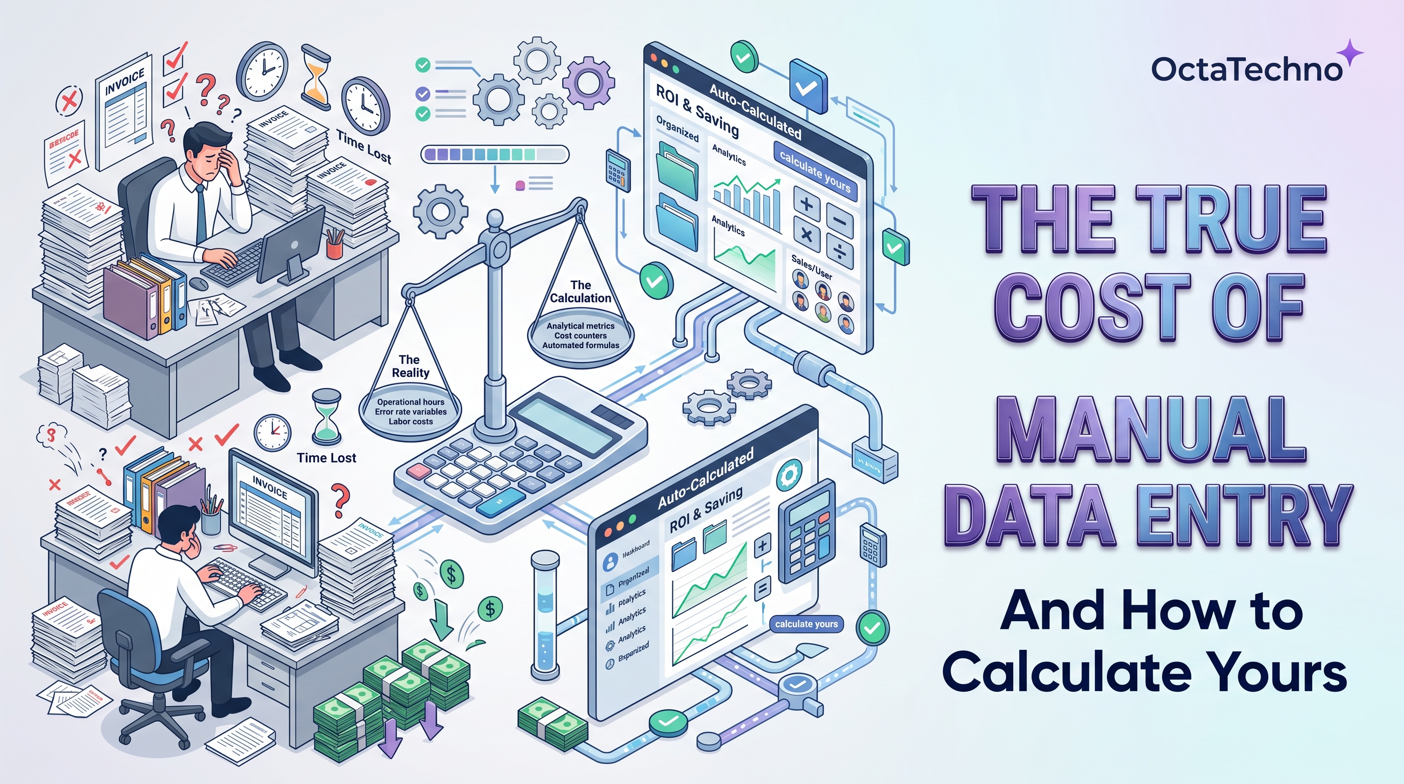 The True Cost of Manual Data Entry (And How to Calculate Yours)
